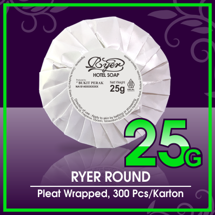 Round Pleat Wrapped 25gr