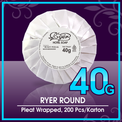 Round Pleat Wrapped 40gr